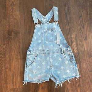 Shorts overalls with stars - NEW